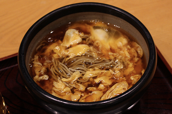 Kakitama (noodles with beaten eggs)