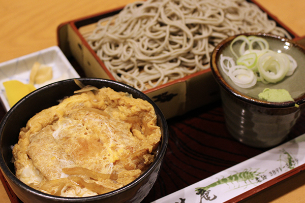 Pork cutlet bowl set