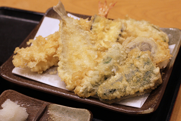 Assorted tempura